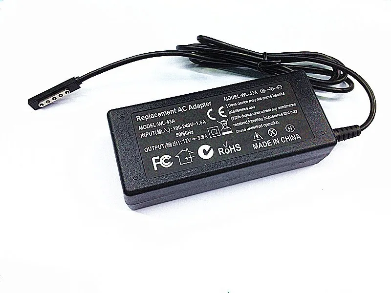 Tablet Pc 12V 3.6A Per Alimentatore Microsoft Surface Pro Caricatore Adattatore Ca Spina Ue