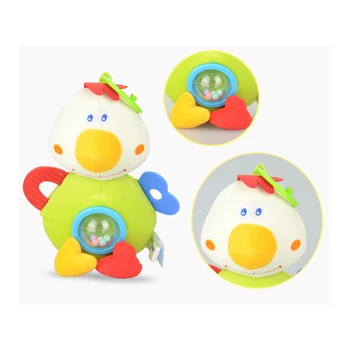 

Cute Cartoon Cock Doll Hand Bell Development Intellectual Christmas Birthday Gift Play Educational Gift for Baby