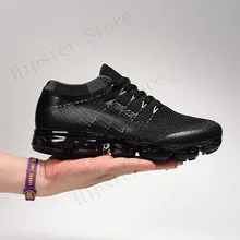 Женские кроссовки мужские Air Vapormax_2.0 обувь высокого качества с воздушной подушкой обувь для спорта на открытом воздухе спортивные кроссовки белый черный