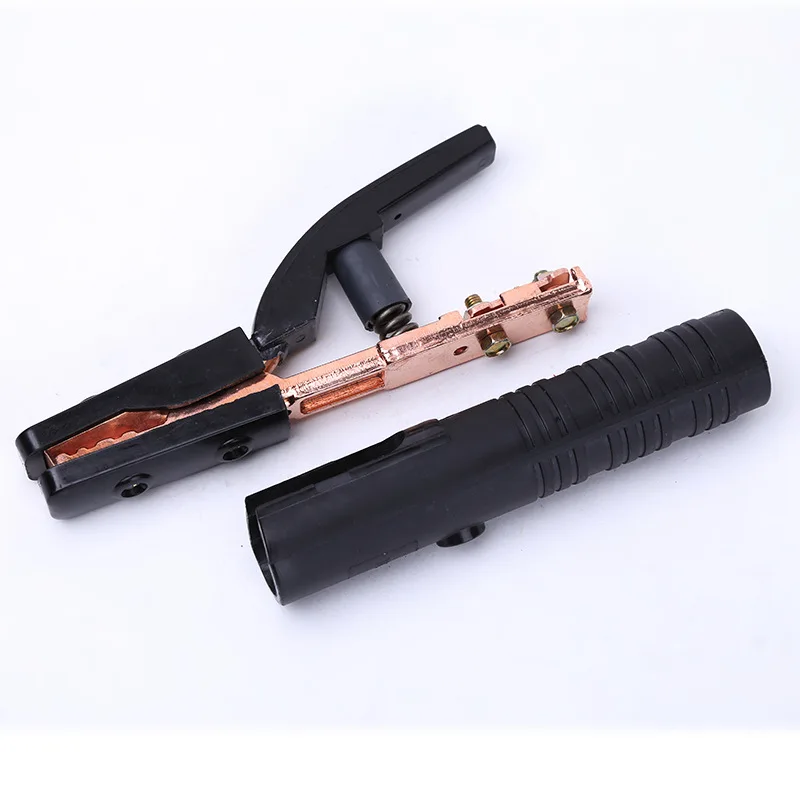 Premium USA Style Welding MMA Electrode Holder 1.6mm to 4.0mm Holder Clamp 300A Copper Forging Tooth