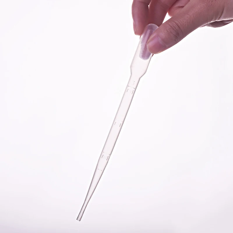 

50 pcs Plastic pasteur pipette,Capacity 2ml,Plastic straw,Disposable Plastic Eye Dropper