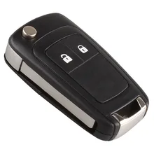 Mayitr Good Quality 2 Button Flip Remote Key Fob Case Shell for Chevrolet Camaro Cruze Equinox