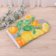 Перчатки для микроволновой печи барбекю печь хлопок выпечки Прихватки для кастрюль Жаростойкие приготовления ручной работы