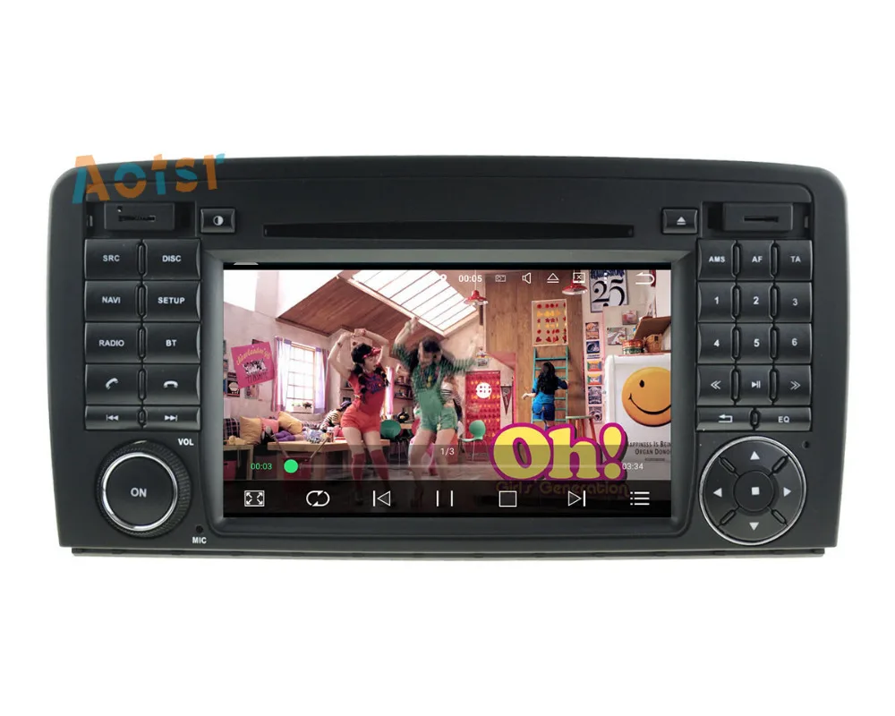 Discount Android7.1 GPS Navigation Car Radio NoDVD Player Stereo For MERCEDES-BENZ M-klasse (W164) 2005-2011; GL-Klasse (X164) 2006-2012 2
