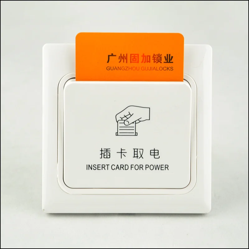 

High efficient hotel energy saving switch,hotel power card switch