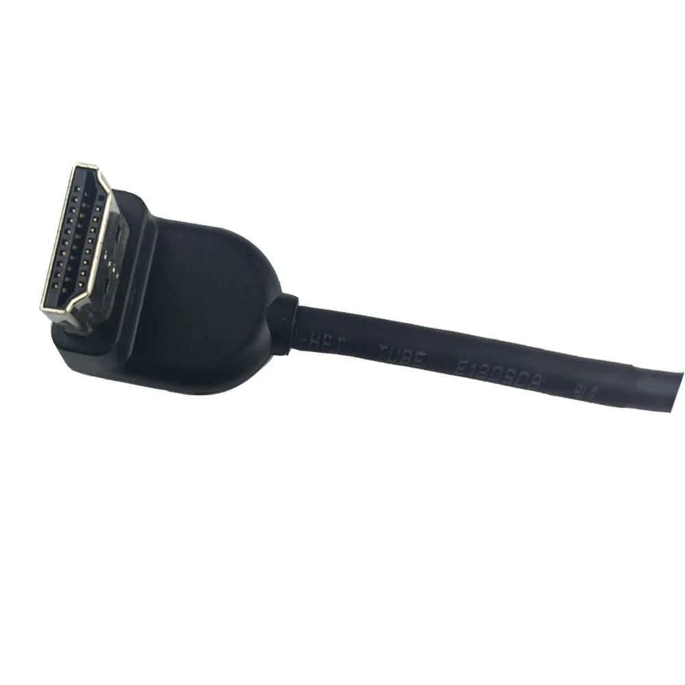 Кабель HDMI 90 градусов 4K 2 0 ультра тонкий 30 см тройной экранированный до 4kX 2K/30 Гц