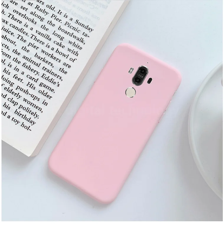 DIY custom large number of luxury street fashion LOGO Candy Color Case for Huawei P20 P30 honor 10 Smart Soft Silicone |