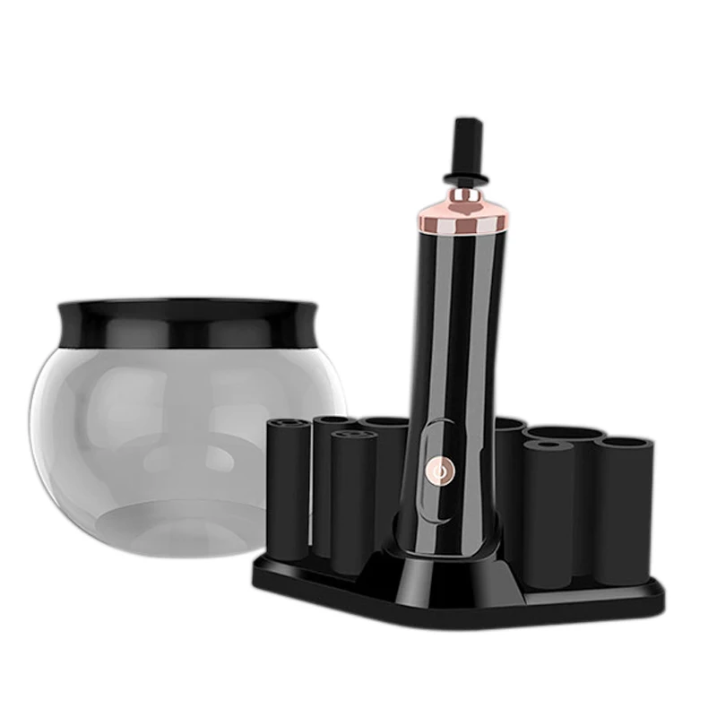 

Electric Makeup Brush Cleaner & Dryer Set Make Up Brushes Washing Tool Makeup Brushes Cleaner & Dry In Seconds Protect Bristle