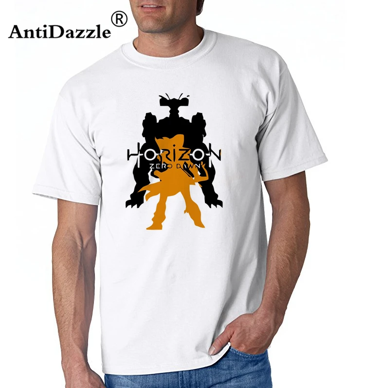 2017 hot console game HORIZON ZERO DAWN and Aloy T shirts new fans fashion tshirt monster shirt high quality online | Мужская одежда