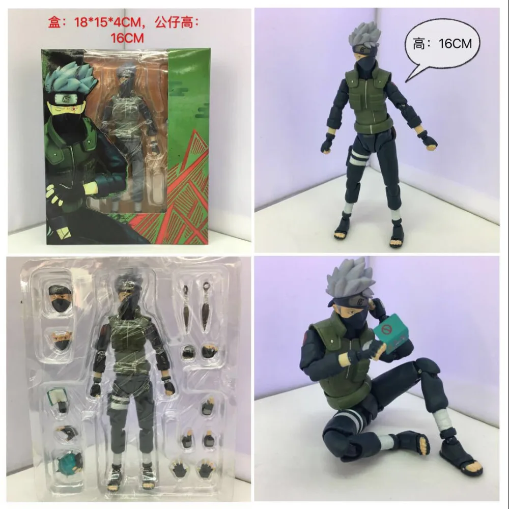 Какаши фигурка СВЧ Figuarts Наруто Коллекционные Фигурки игрушки S. H Figuarts фигурка Какаши