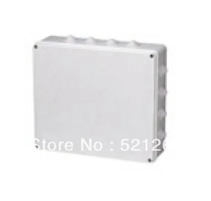 

plastic waterproof box enclosure plastic box with holes 400x350x120 switch case