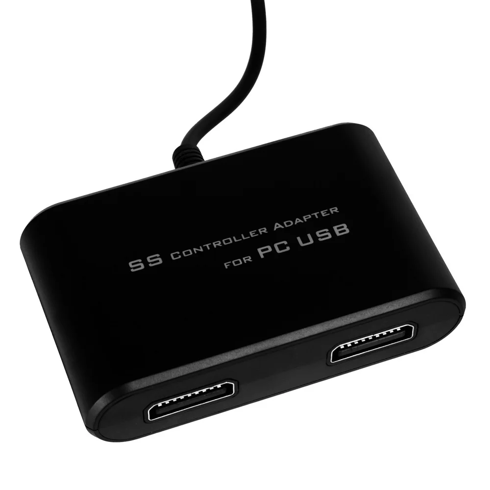 

2-Ports SS Controller Adapter For Sega Saturn Controller Gamepad to PC USB