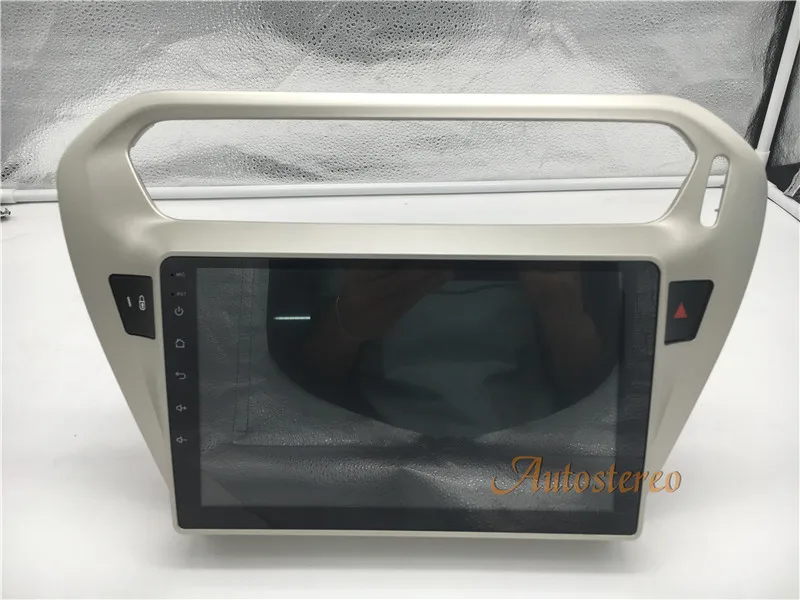 Sale ZWNAV Android 8.0 Car GPS Navigation DVD Player For PEUGEOT 301 Citroen Elysee 2014 2015 2016 2017 Multimedia Radio 9 Inch 10