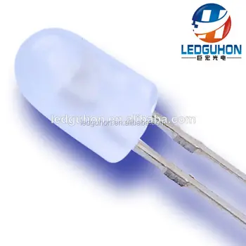 

white diffused lens and high brightness 5mm 504 white color oval led