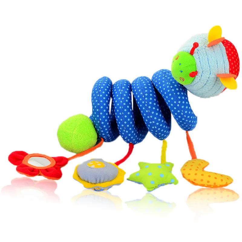 

2019 Musical Soft Plush Rabbit And Bear Baby Rattle Hanging Toy Stroller Star Hanging Rattle Mobile Products Cute Toys 11-145