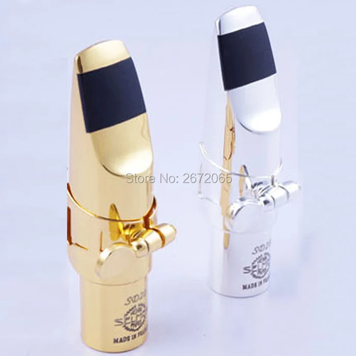 Selmer Metal Jazz Alto Saxophone Mouthpiece Professional Gold Plated