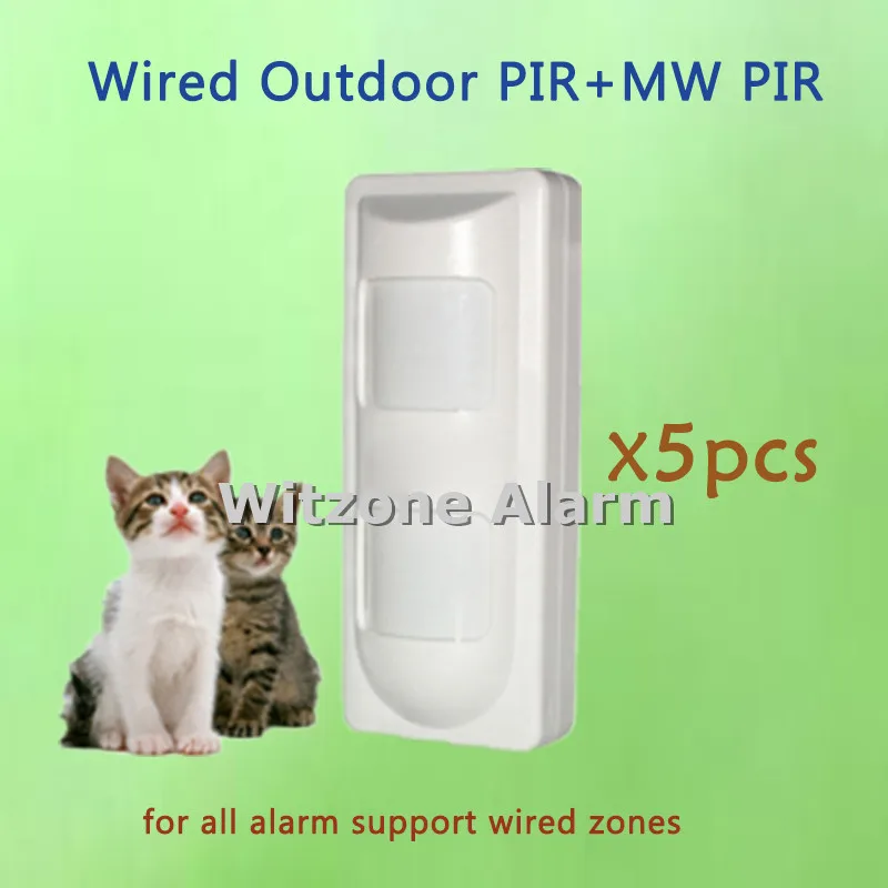 5pcs/lot Wired Outdoor Motion Sensor Pet Friendly 2 PIR + Microwave Complex Anti-Mask PIR Sensor Motion Detector,DHL Free Ship цена 5pcs/lot Wired Outdoor Motion Sensor Pet Friendly 2 PIR + Microwave Complex Anti-Mask PIR Sensor Motion Detector,DHL Free Ship цены онлайн