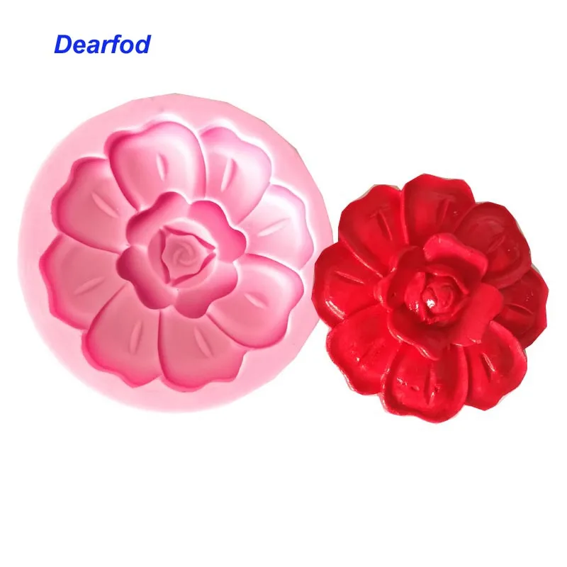18072636 Rose Flower Silicone Fondant Mold Sugar Mold Chocolate Mold