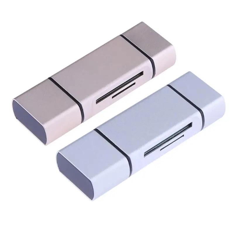 5 в 1 Тип-C на Micro USB 2.0 TF/SD/MMC многофункциональное устройство чтения карт памяти USB 3.0 OTG адаптер Высокое качество Карт-ридеры