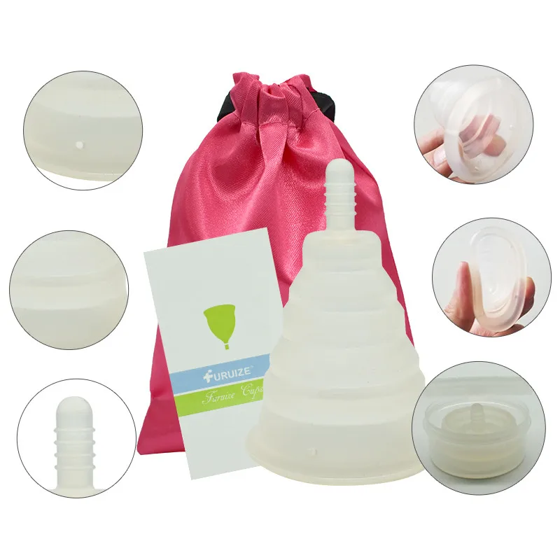 Newest Foldable Copa Menstrual Cup Reusable Feminine Hygiene Silicone Lady Cup With Box With Cloth Bag Foldable Menstrual Cup Newest Foldable Copa Menstrual Cup Reusable Feminine Hygiene Silicone Lady Cup With Box With Cloth Bag Foldable Menstrual Cup