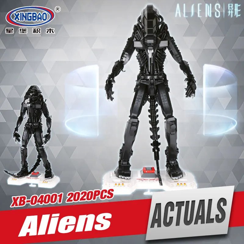 

XingBao 04001 Free Shipping Creative Movie Series The Alien Robot Set children Educational Building Blocks Bricks Toys Model