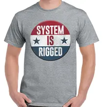 System Is Rigged Donal Trump Lost Hilary Clinton Won T Shirt