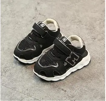 

Boys Girls Beach Slippers Sandals Toddler Summer Style Brand Mesh Children's Sandals Kids Shoes Flat