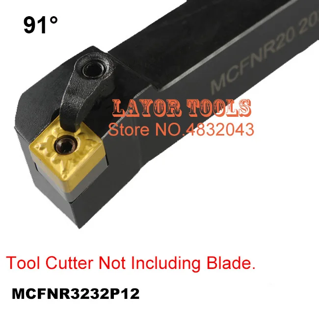 

MCFNR3232P12, Metal Lathe Cutting Tools Lathe Machine CNC Turning Tools External Turning Tool Holder M-Type MCFNR/L