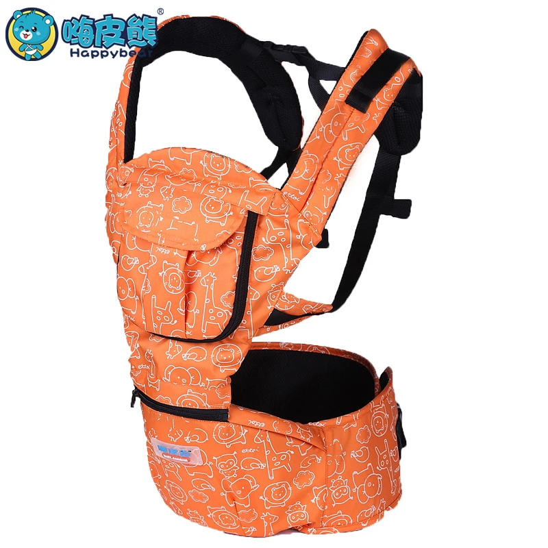 

0-36 Months Multifunctional Baby Carrier Load Bearing 20kg Seat Ergonomic baby carriers kid sling baby kangaroo HappyBear