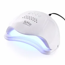 Фотография sun5x 48W LED UV Nail Gel Curing Lamp Light Nail Gel Polish Dryer Salon UV Nail Lamp UV Light with Automatic Sensor 4 Timer