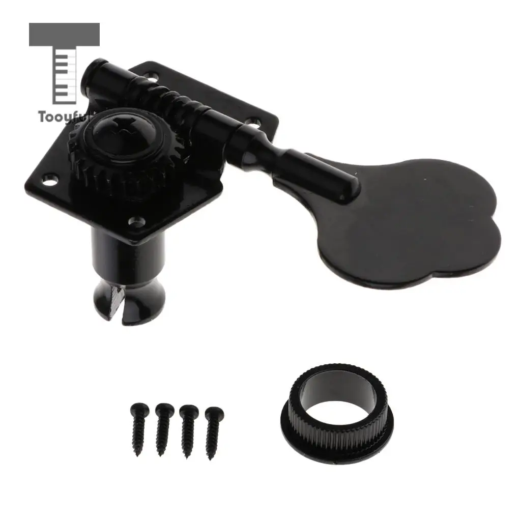 Tooyful String Button Tuning Pegs Right Tuners for 4 Strings Electric Bass Guitar