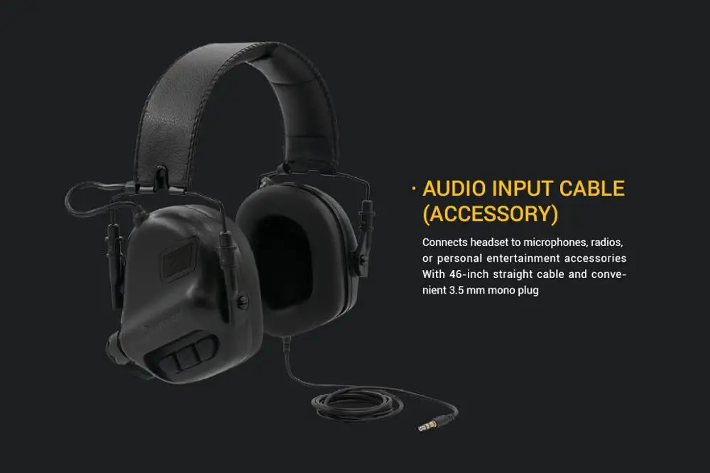 Fone de Ouvido Fones de Ouvido para Tiro Opsman Earmor Tático Orelha Muff Proteção Auditiva M31 Airsoft Esporte Earmuff Ativo 8 ativo fones de ouvido para tiro
