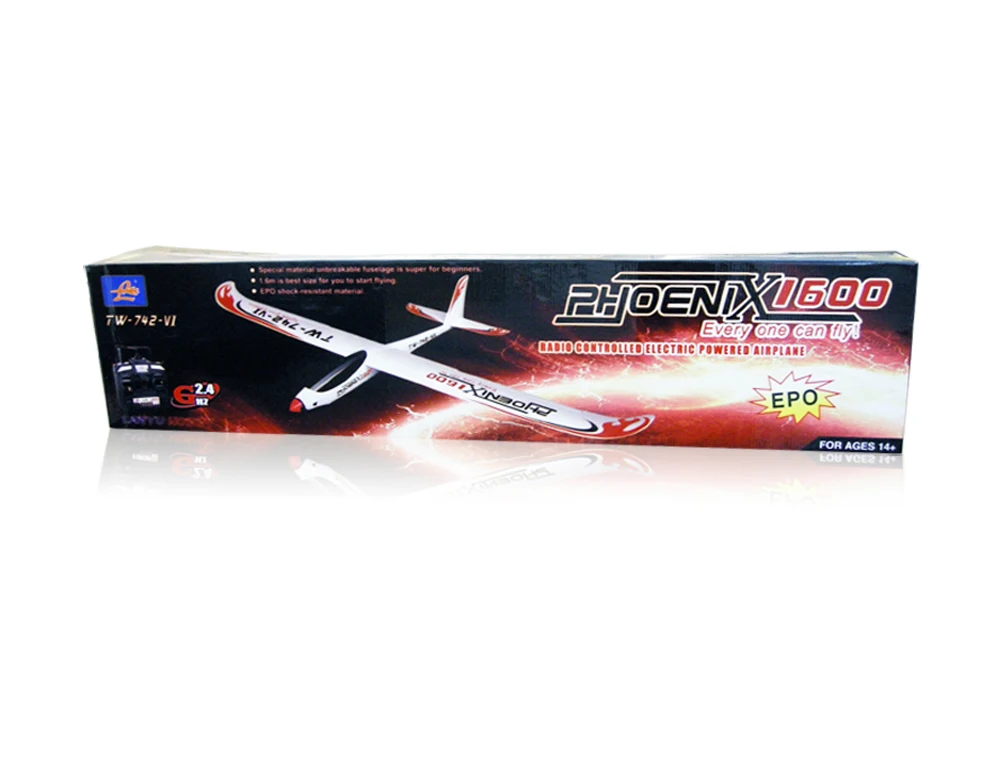 Volantex Phoenix 2000 RC RTF планер модель самолета с сервоприводом 30A ESC батарея THZH0105