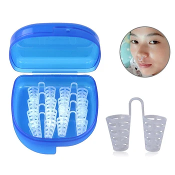 

8PCS/Set Stop Snoring Devices Anti Snore Nasal Dilators Apnea Aid Device Stopper Nose Clip