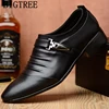 Italian Fashion Elegant Oxford Shoes For Mens Shoes Large Sizes Men Formal Shoes Leather Men Dress Loafers Man Slip On Masculino ► Photo 2/6