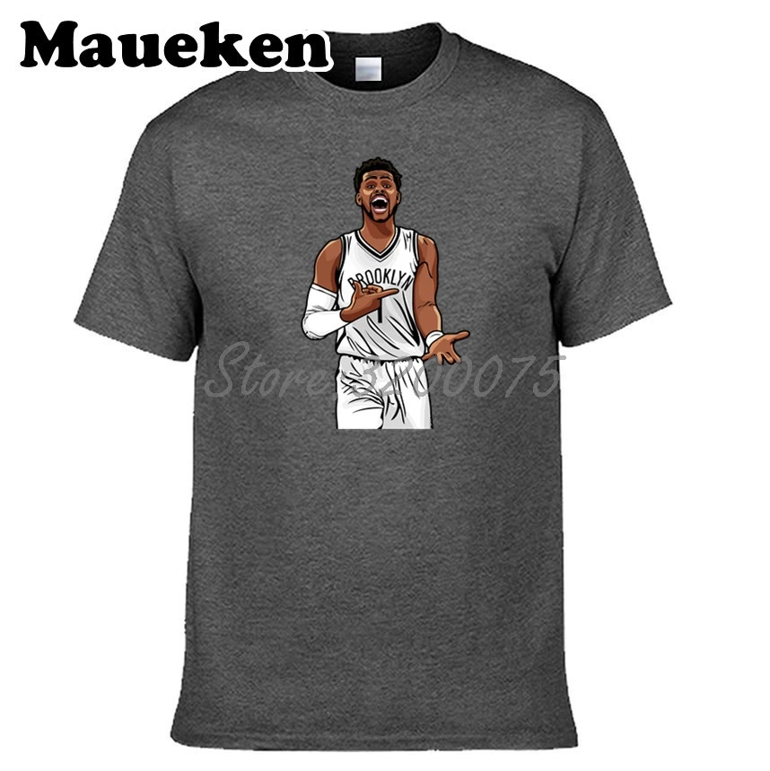 Мужская футболка D'Angelo Russell 1 мужская для фанатов подарок с круглым вырезом