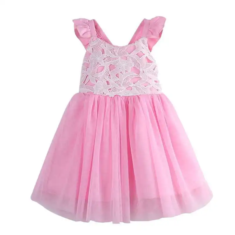 

Fashion Summer Dress Girls Kids Infant Clothes Princess Girls Party Mini Dress Baby Girls Clothes