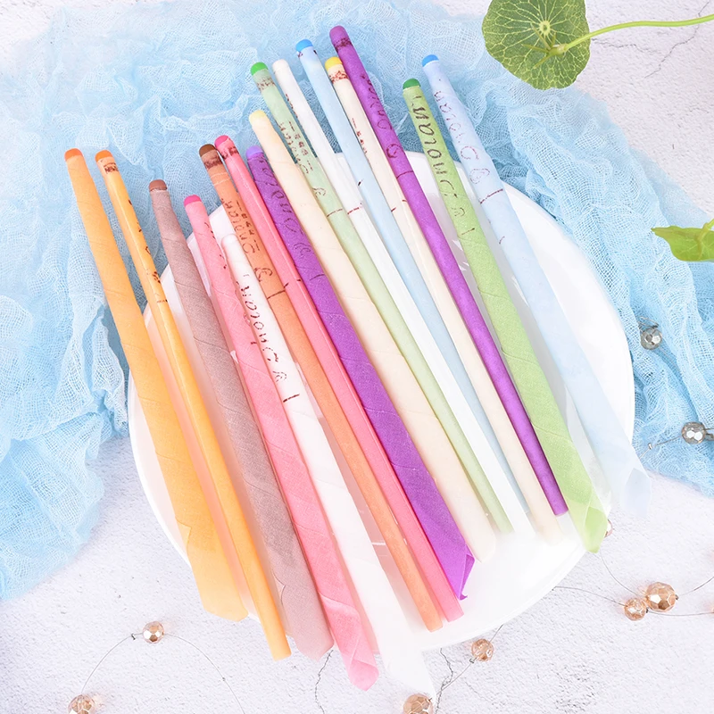 

Healthy Care 10Pcs Ear Wax Cleaner Removal Indian Coning Fragrance Ear Candles Ear Care Random Color