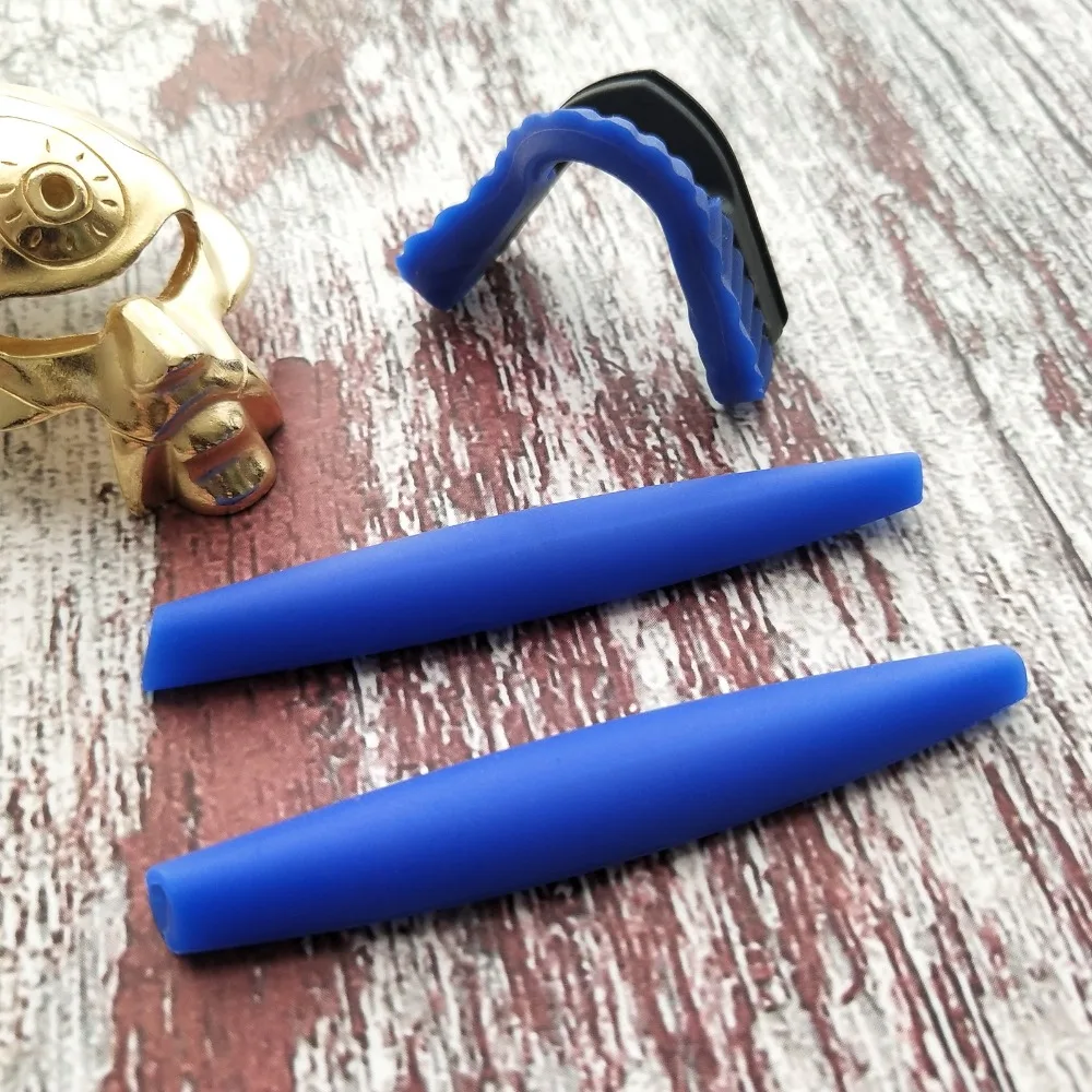 

Glintbay Rubber Kit Earsocks & Nose Pads for-Oakley M Frame Heater/Sweep/Strike/Hybrid - Blue