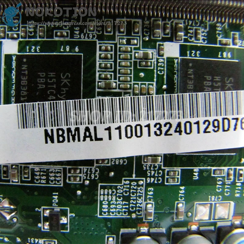 price reduction  NOKOTION NBMAL11001 NB.MAL11.001 For Acer aspire V5-572G Laptop Motherboard DA0ZQKMB8E0 GT750M I5-3