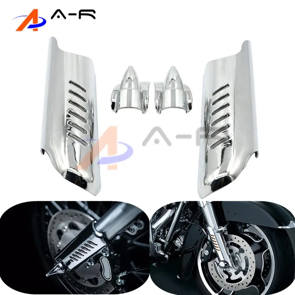 Motorcycle Lower Fork Leg Cover Guard Deflector Shield for Harley