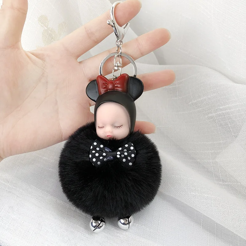 Брелок для сна ZIRI Baby с шариком автомобильный держатель ключей Сумка подвеской