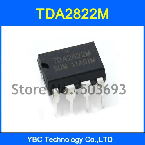 100PCS-TDA2822M-TDA2822-2822-Dual-Audio-