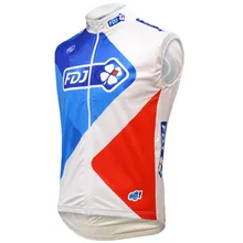 FDJ Pro Team синие летние без рукавов Жилеты MTB Костюмы Велосипедный Спорт Майо Ciclismo велосипед одежды