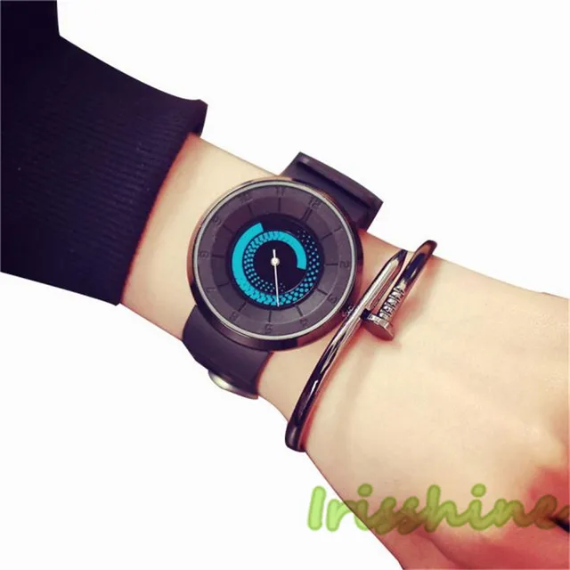 Irisshine i0400 Couple watches Fashion Lovers Men Women Silicone Band Quartz Ana Irisshine i0400 Couple watches Fashion Lovers Men Women Silicone Band Quartz Ana