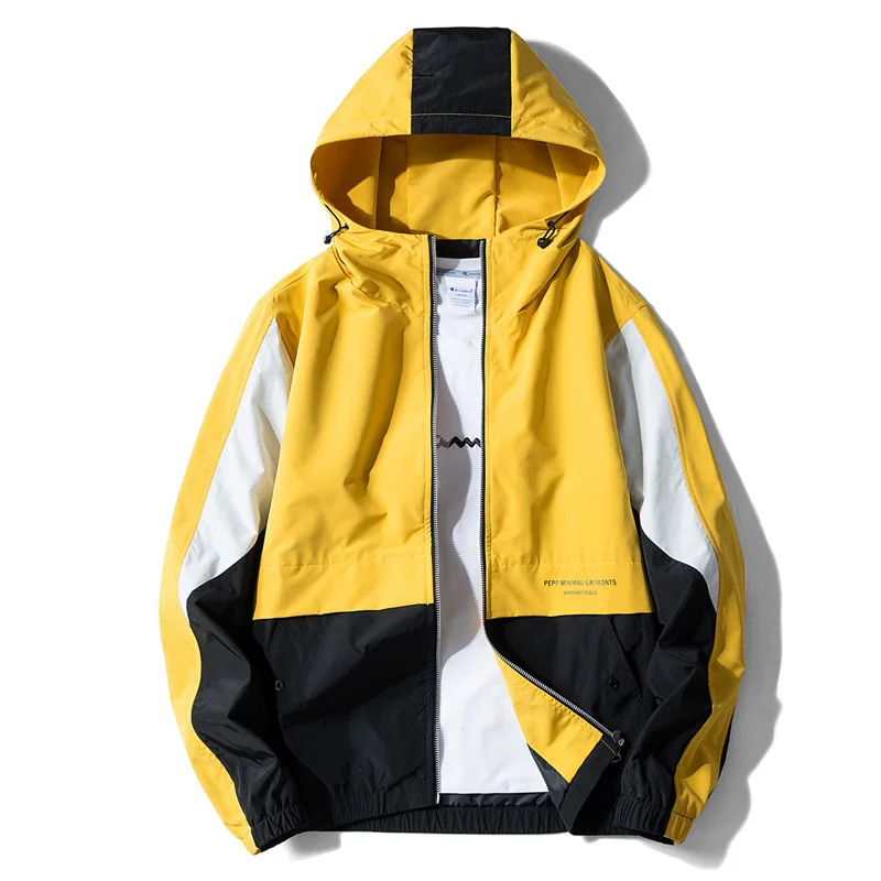 Куртка-бомбер для мужчин 2019 Весенняя мужская куртка Трендовое пальто Свободное пальто для отдыха мужская одежда уличная ветровка одежда
