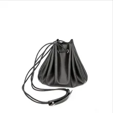 Nuevo Bolso del Cubo de Cadena de Hombro de Cuero de Mujer de Marca PU Compuesto Bolsas Bolso Neverfull bolsos De Diseño Con El Logotipo