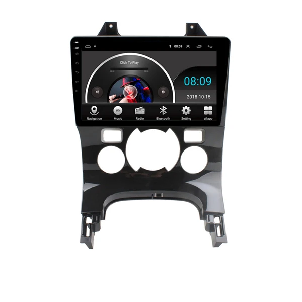 9 дюймов 2.5D IPS Android 8 1 автомобильный DVD мультимедийный плеер GPS для Peugeot 3008 2011 2012 2013