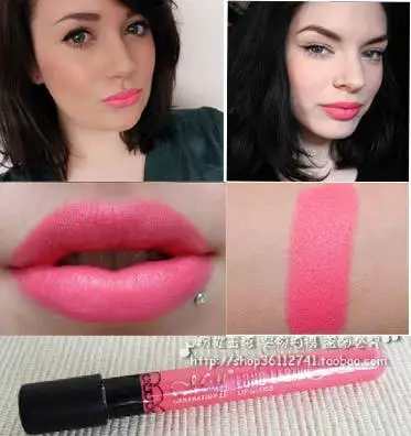 

New Arrival Waterproof Nicki Peach Pink Color Lipstick matte smooth liquid velvet lipgloss Long Lasting Lip Makeup
