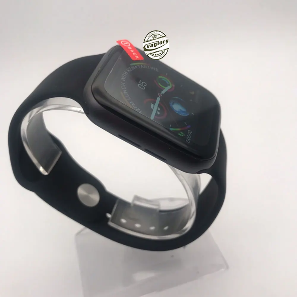 IWO 8 Smartwatch MTK2502C 44 мм часы серии 4 с русским языком пульсометр Bluetooth для IOS